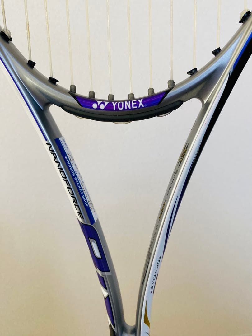 最終値下げ‼️YONEX NANOFORCE8V SL2 テニスラケット紫【希少】
