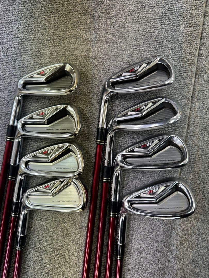 テーラーメイド TaylorMade R9 アイアンセット メンズ 8本 R 左