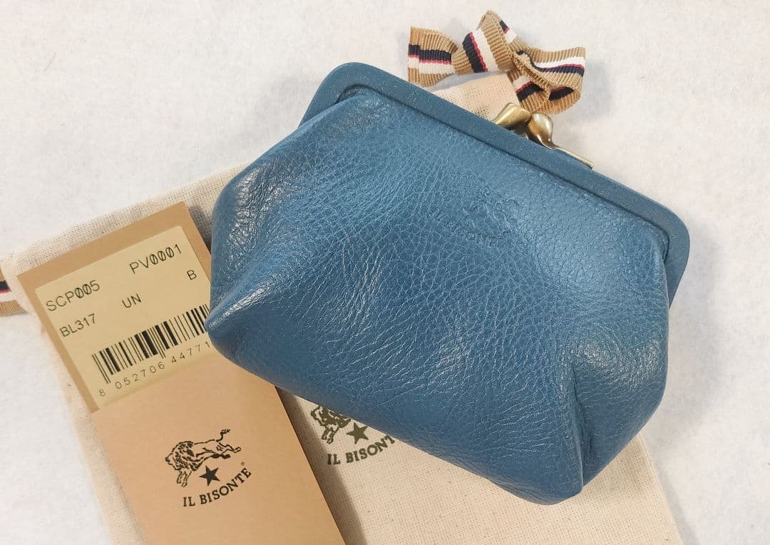 ＊pocopoco＊ 新品 イルビゾンテ がま口 ケース 小銭入れ