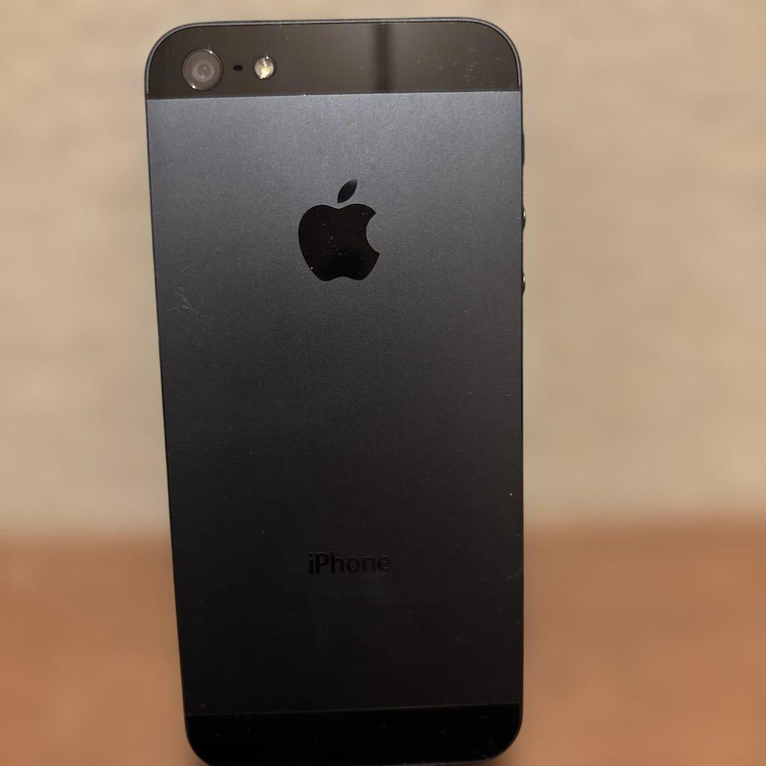 Apple iPhone 5 ブラック 本体　箱付き