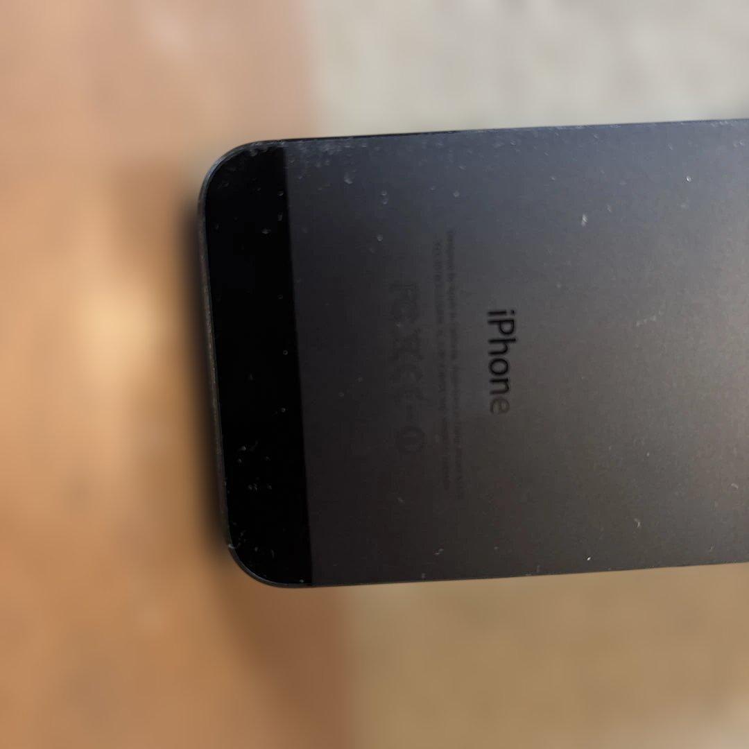 Apple iPhone 5 ブラック 本体　箱付き