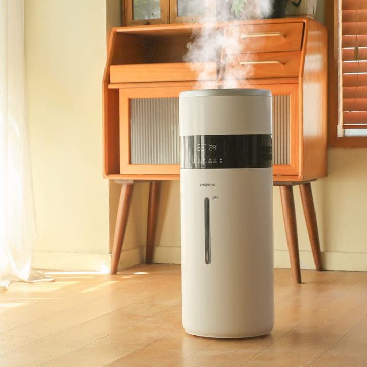 加湿器大容量18L 業務用タワー型上から給水 最大1500ml/h70畳超音波式