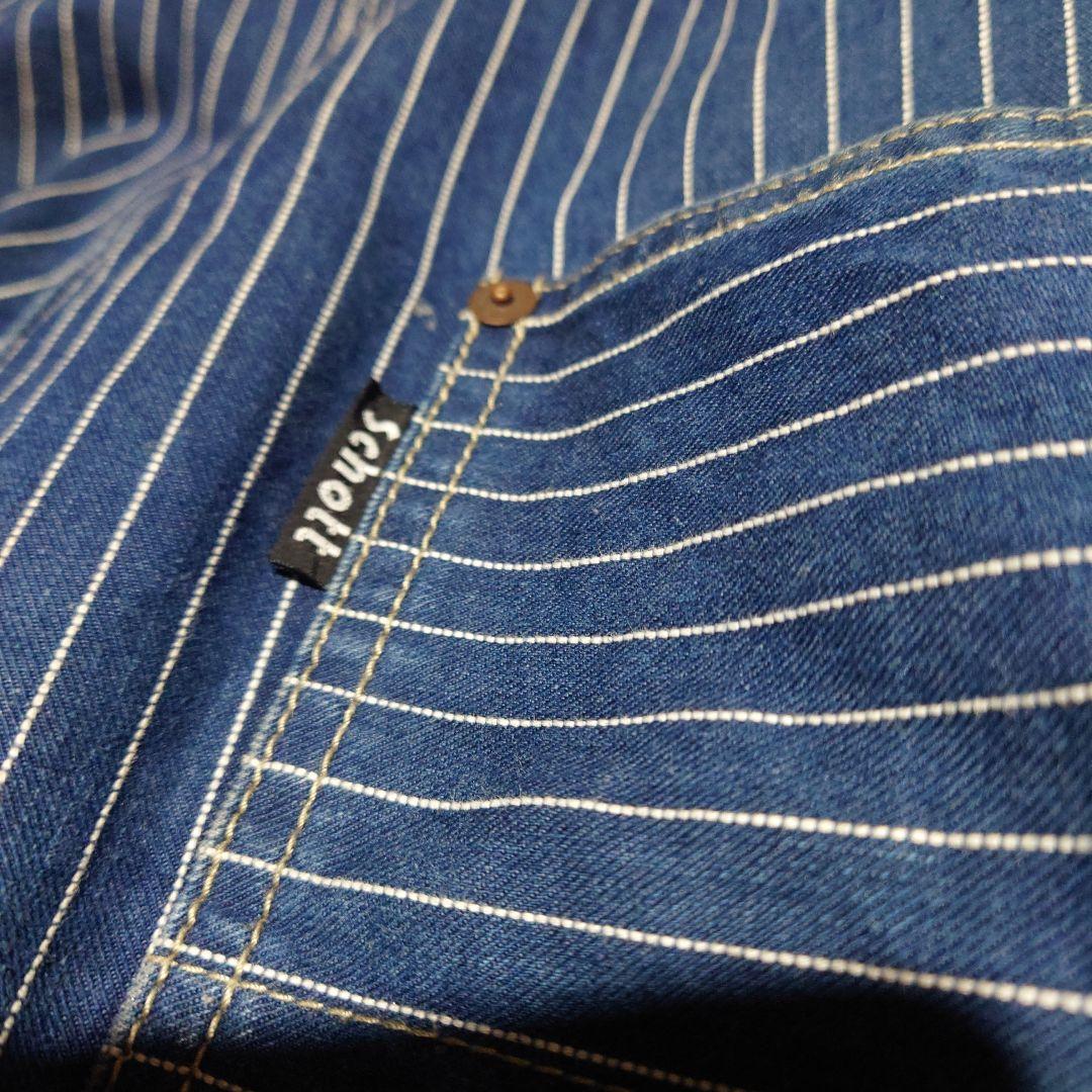 a*n様 schott　ショット　オーバーオール　ウォバッシュ サロペット　XL