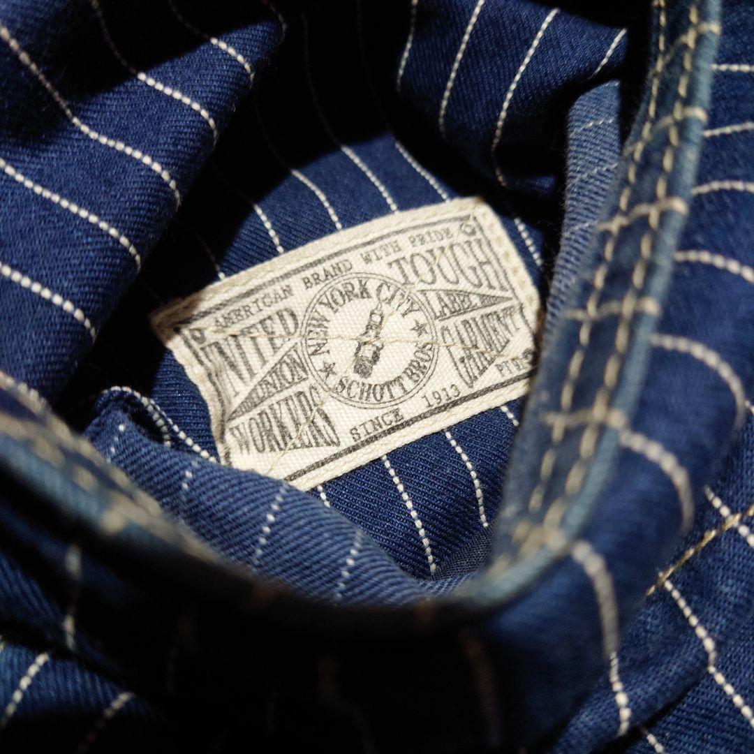 a*n様 schott　ショット　オーバーオール　ウォバッシュ サロペット　XL