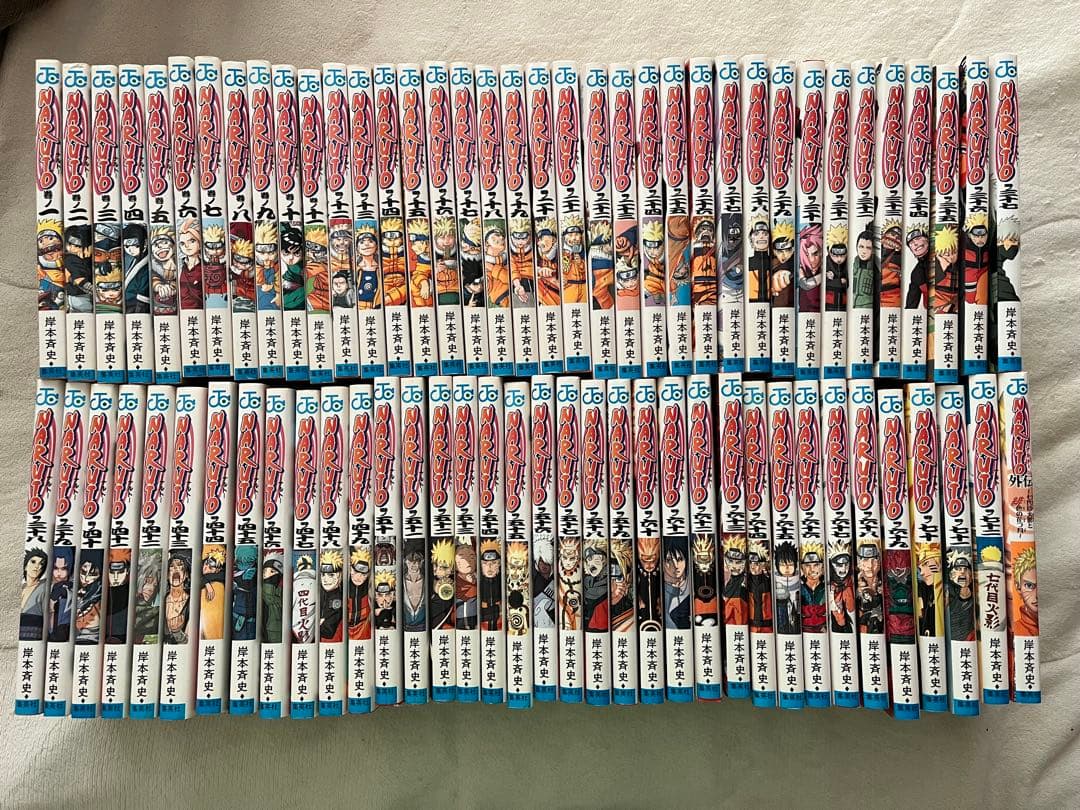NARUTO 全巻セット　外伝付き