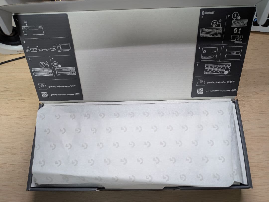 Logicool G515 LIGHTSPEED TKL リニア ブラック