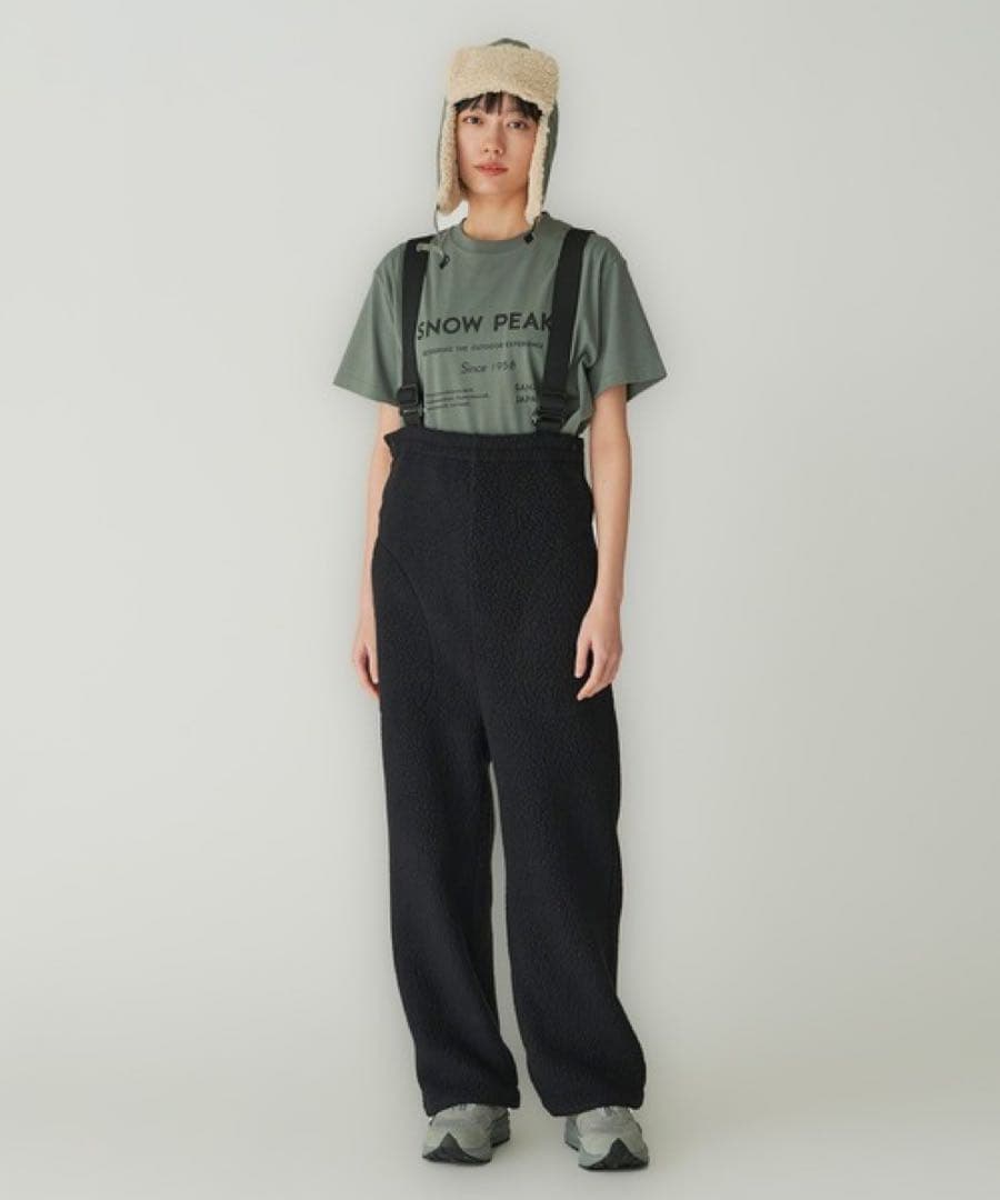  peak スノーピーク フリースオーバーオール