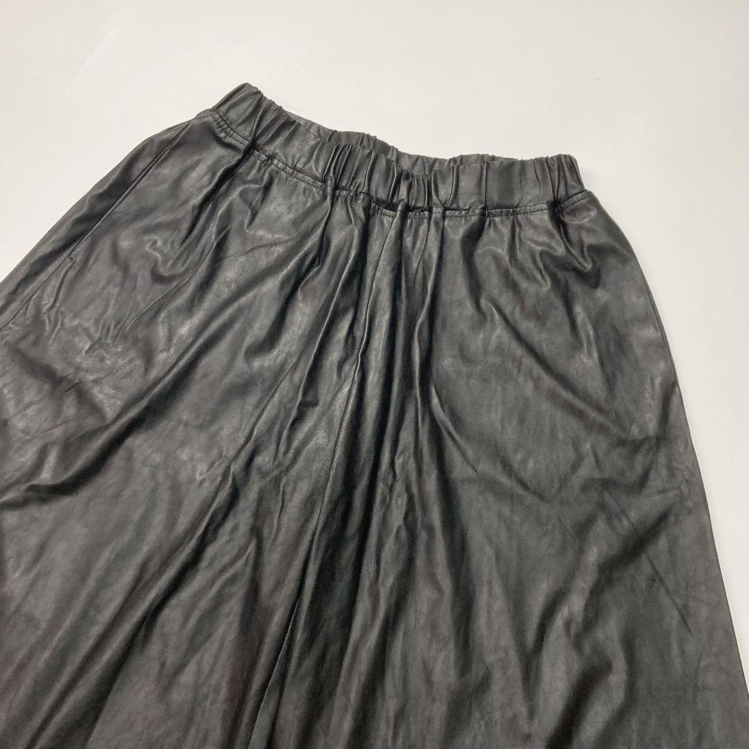 MM6 Maison Margiela フェイクレザー ハーフパンツ