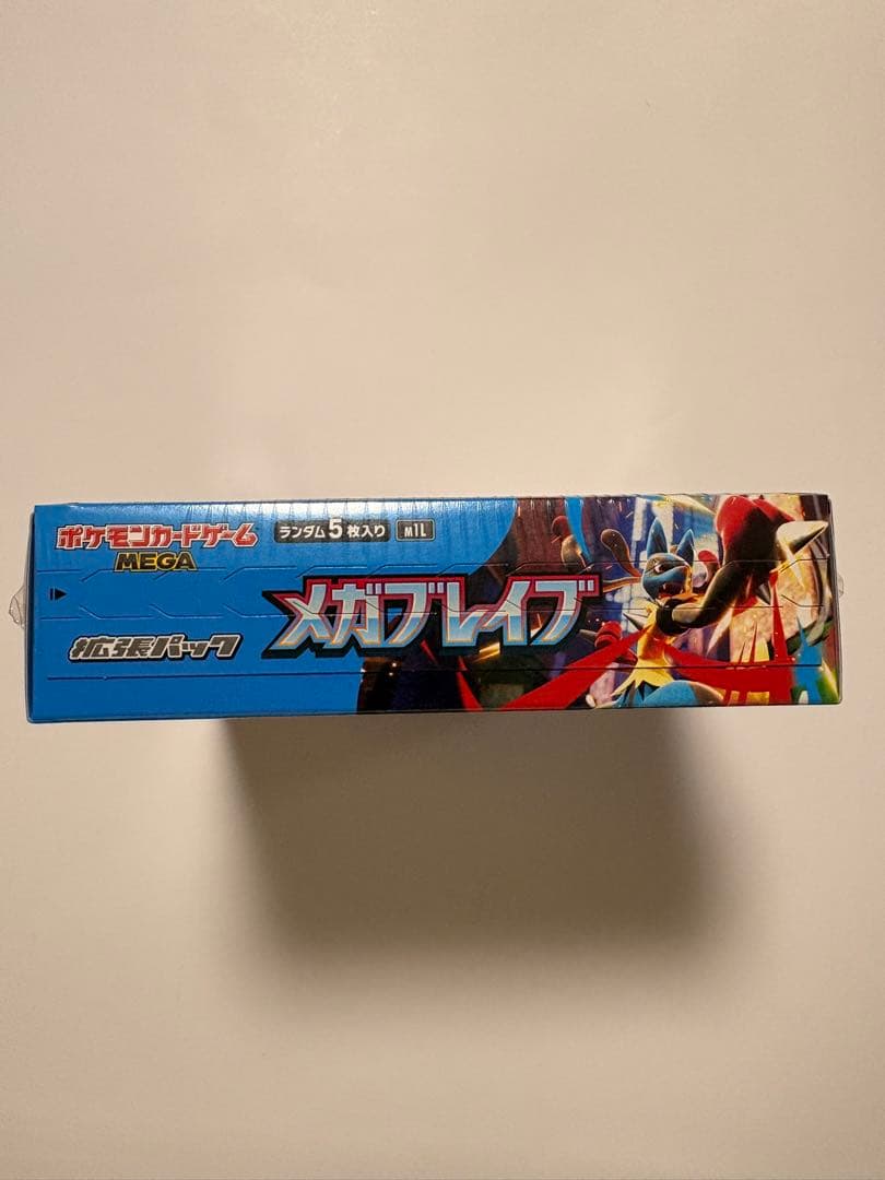 ポケモンカードゲーム　メガブレイブ　シュリンク付き　BOX ルカリオ　未開封