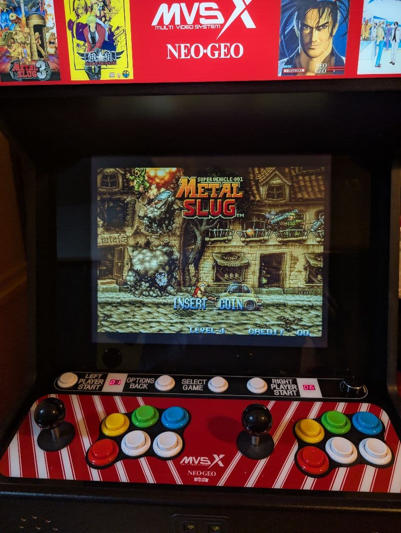 ム*キ様 MVSX  ARCADE ホームアーケードベース付き