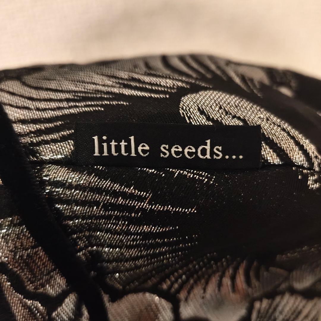 little seeds しじみバッグ ハンドバッグ ブラック リトルシーズ 黒