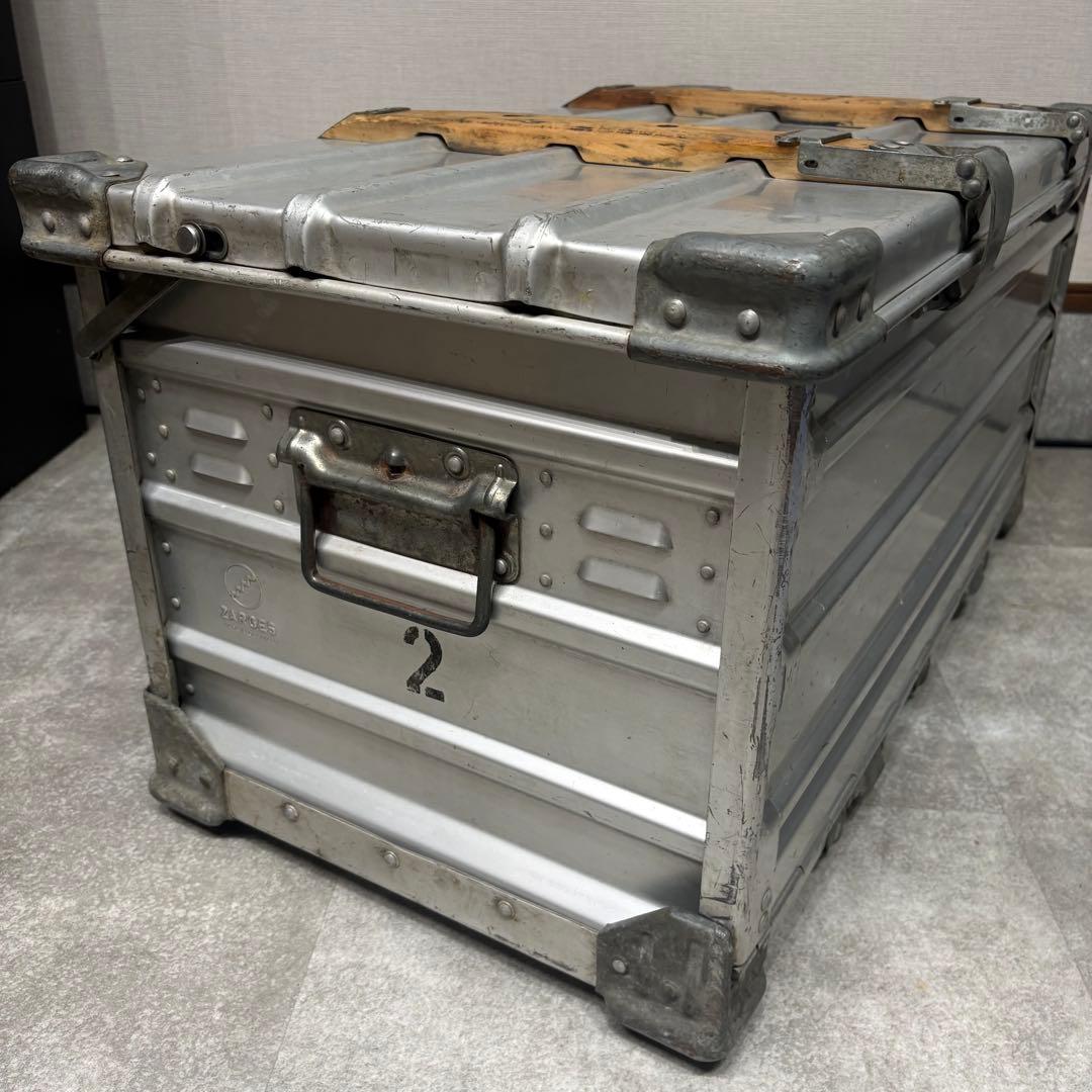 ZARGES ツァーゲス 1965 アルミコンテナ ドイツ軍 ドイツ製