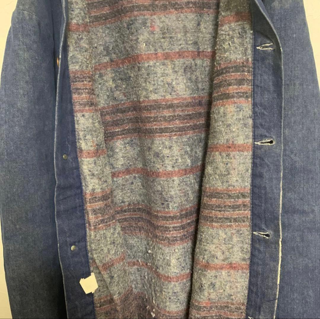 70s vintage カバーオール　デニムジャケット　古着