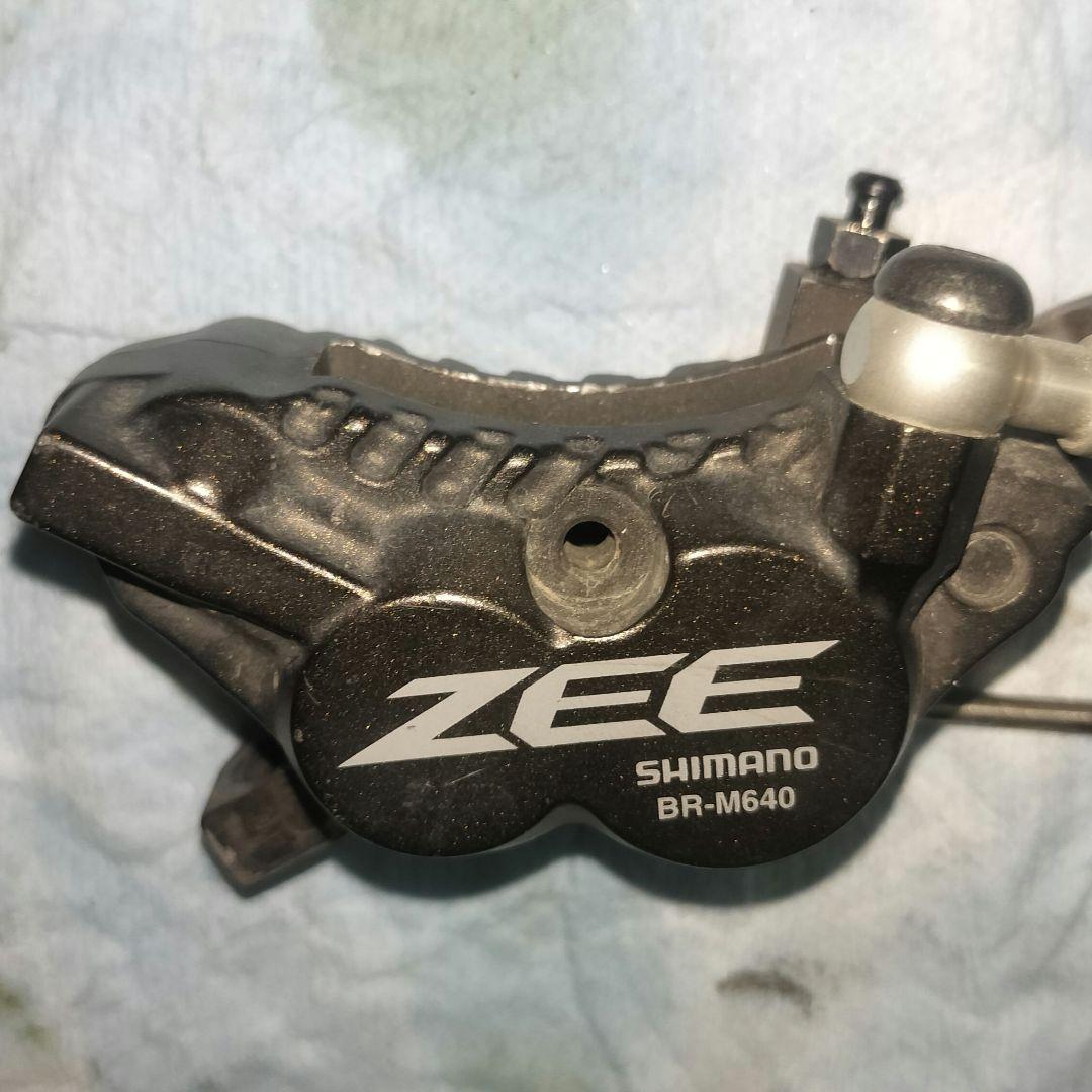 SHIMANO M640 ZEE 前後ディスクブレーキセット