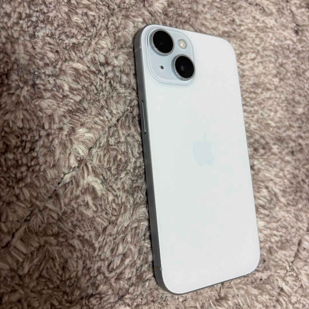 (ジャンク品)Apple iPhone 15ブルー 本体