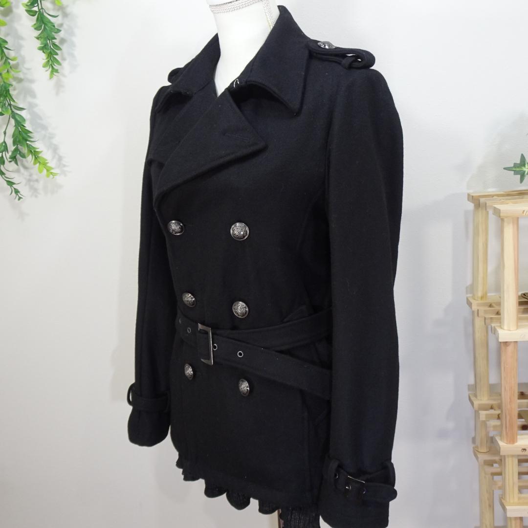 ピーコート ジャケット y2k ダークコア パンク GOSTAR DE FUGA