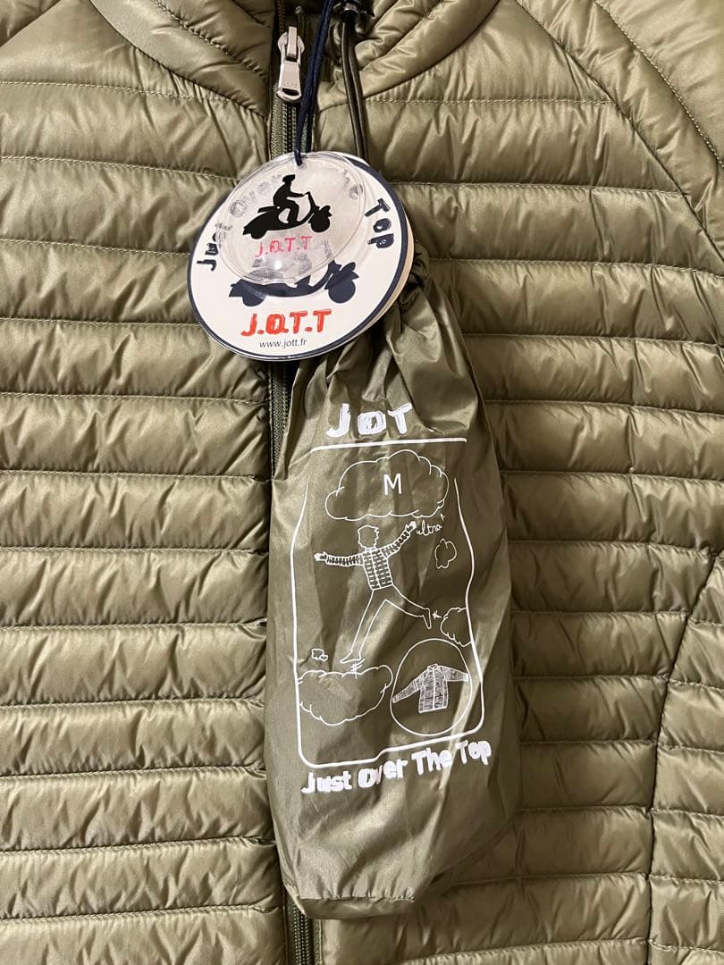 【未使用品】J.O.T.T オリーブ ダウンジャケット 軽量