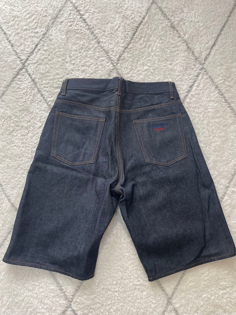 パンツ Supreme Rigid Baggy Selvedge Denim Short