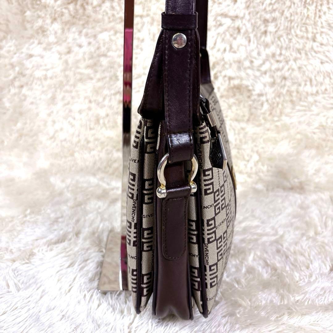 GIVENCHY ジバンシィ ショルダーバッグ モノグラム 4G PVC レザー