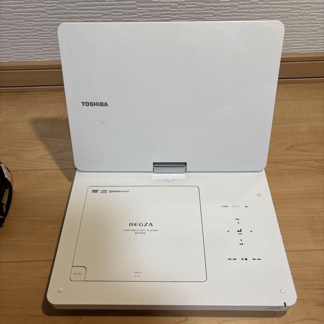 TOSHIBA REGZA ポータブル　DVDプレーヤー　SD-P1010S