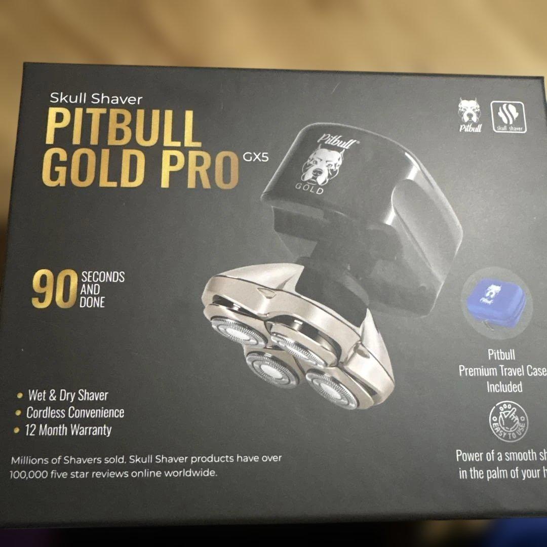 Pitbull GOLD PRO GX5 スキンヘッドシェーバー