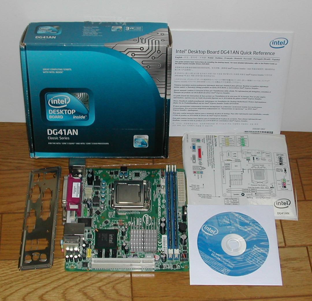 CPU メモリ付き　Intel　DG41AN　LGA775　MiniITX