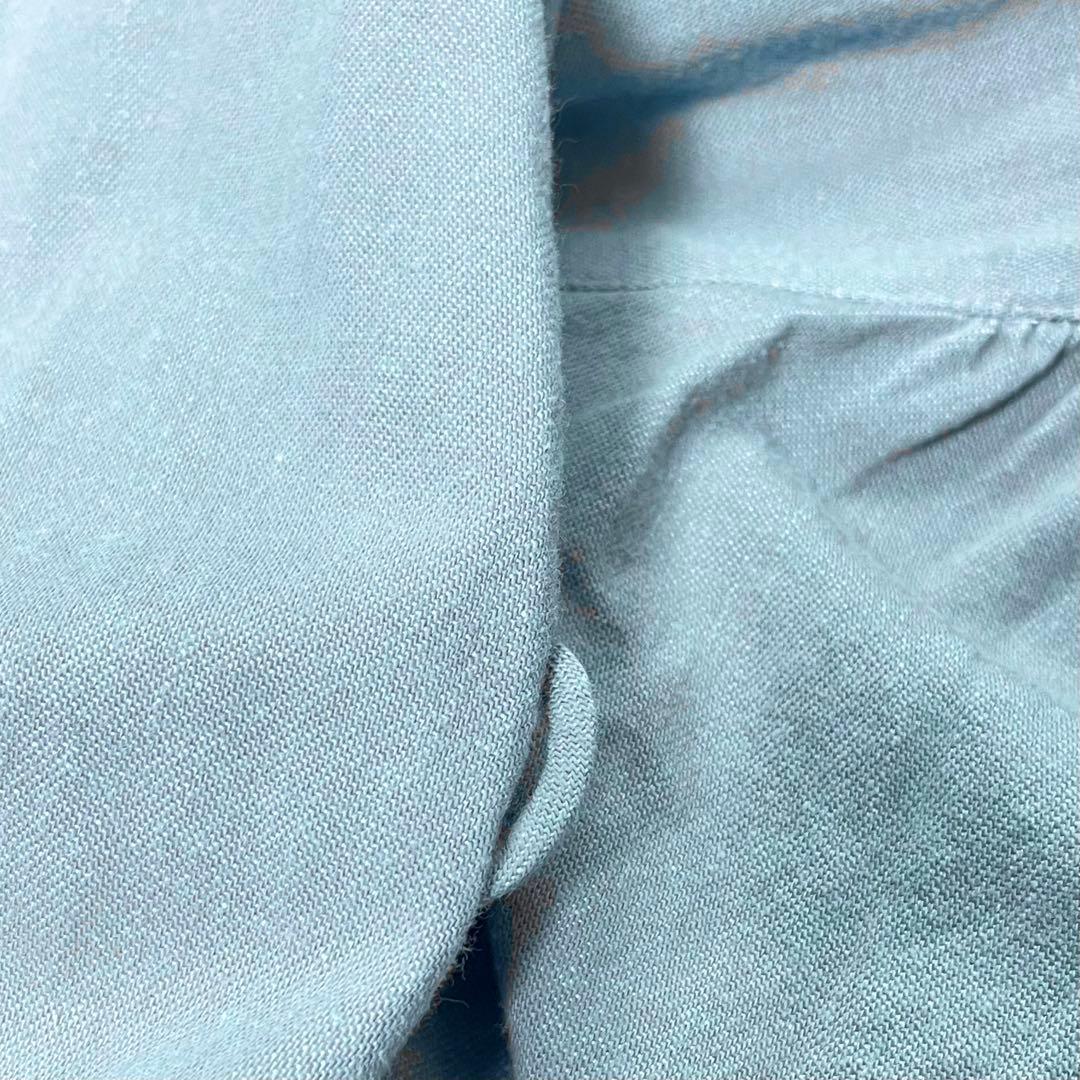 ピンクハウス デニム Aライン チュニック フリル ピンタック リボン