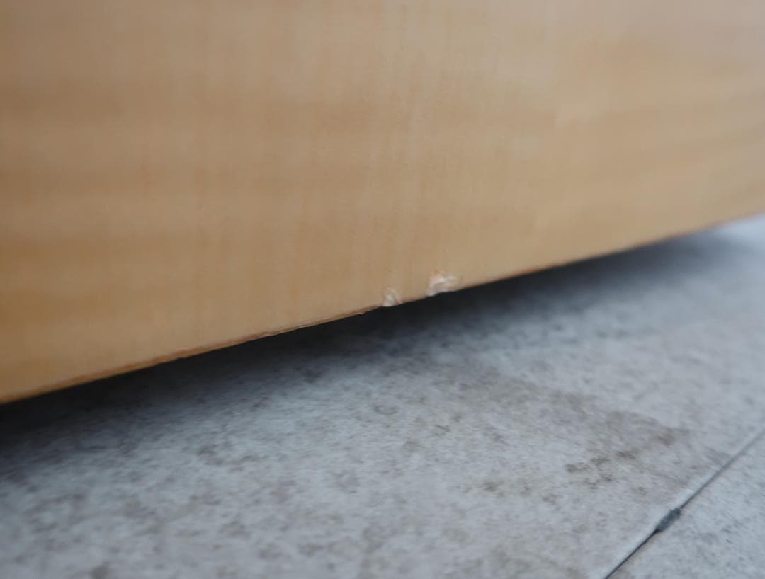 キットファニチャー/北谷家具■仔山羊革張り■シカモアメープル■ドロワーチェスト