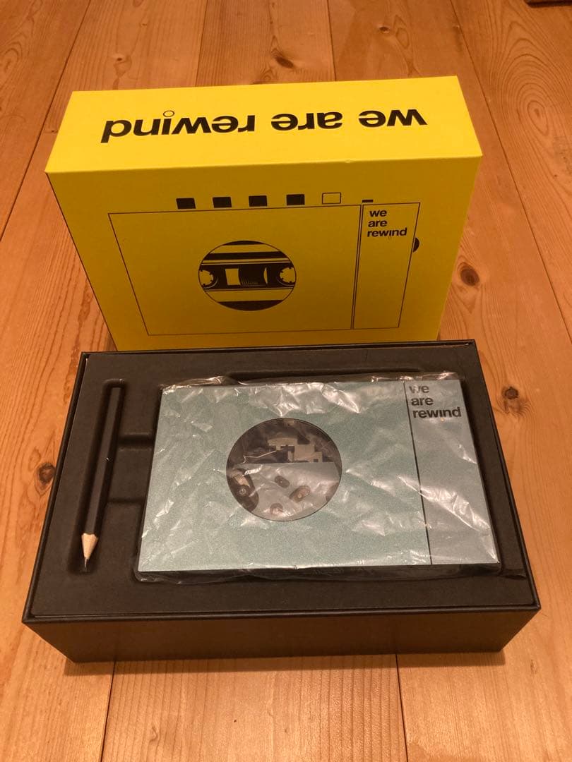 we are rewind WE-01 カセットプレーヤー 未使用品