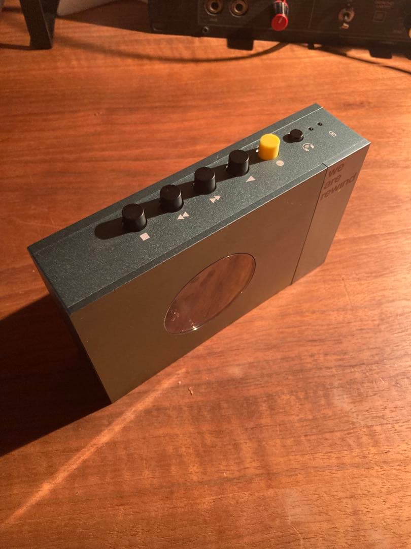 we are rewind WE-01 カセットプレーヤー 未使用品