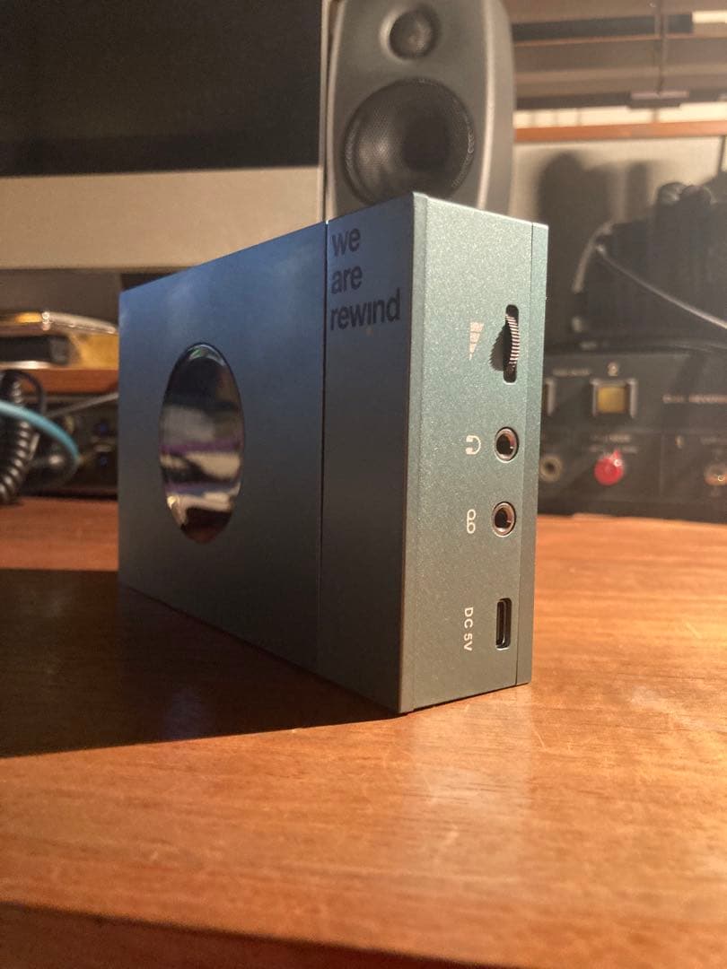 we are rewind WE-01 カセットプレーヤー 未使用品