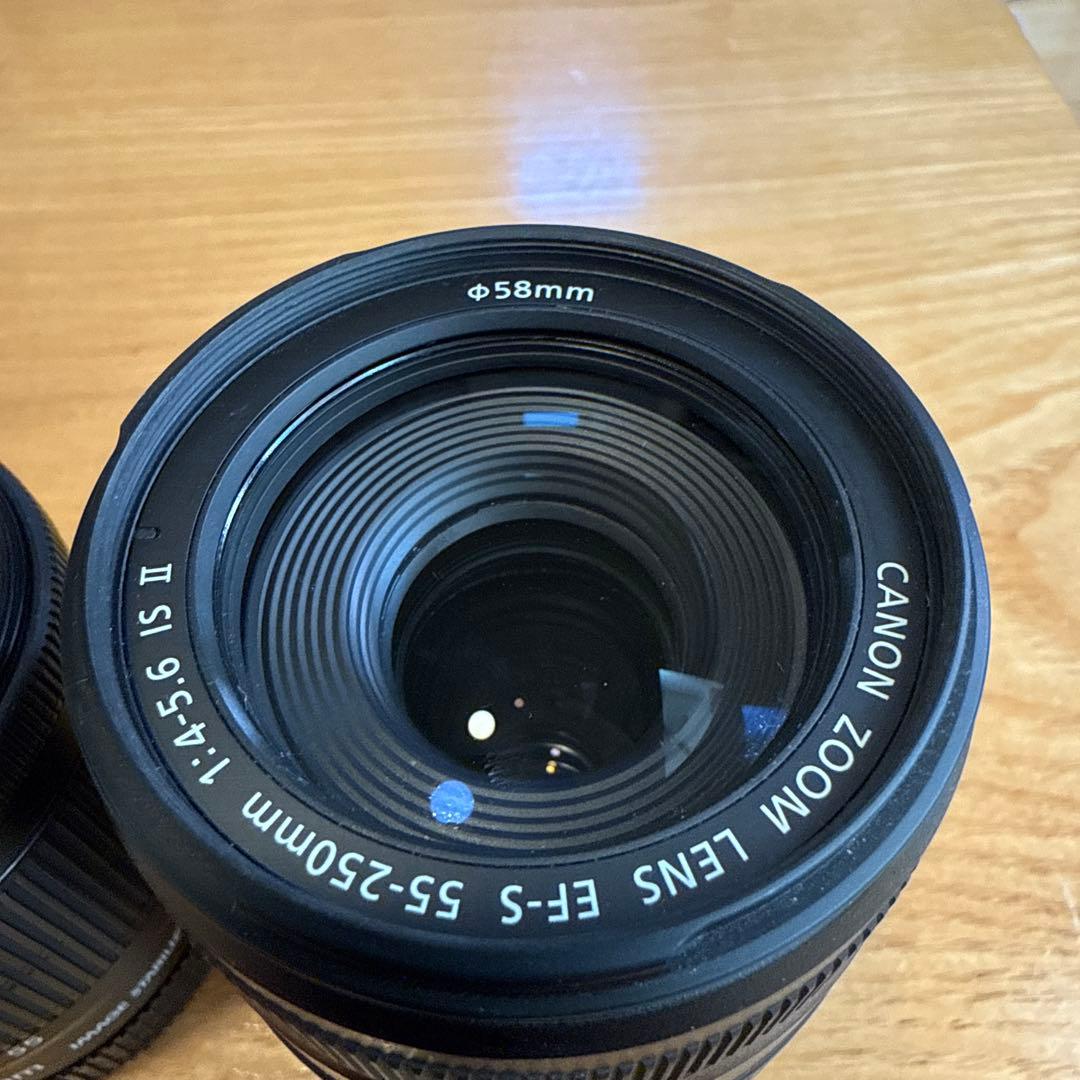Canon EF-S 18-55mm／55-250mm