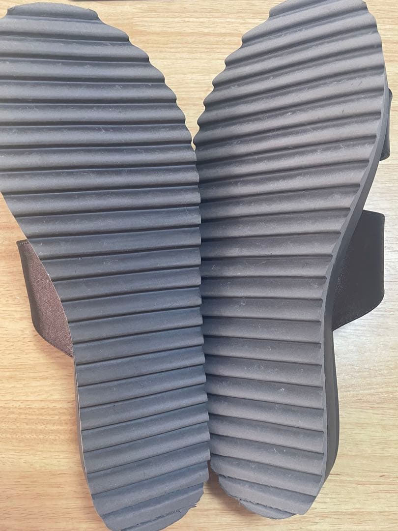 UNITED ARROWS サテンビジューサンダル