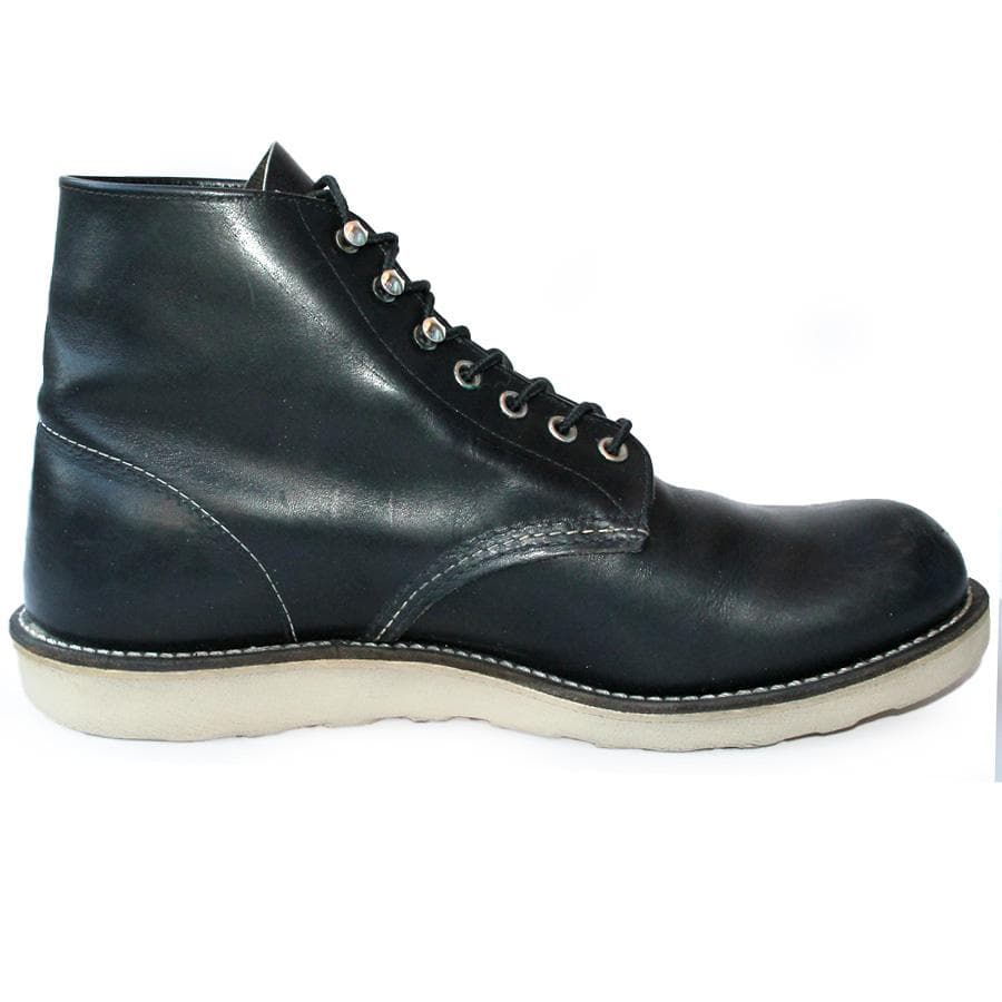 廃番 Red Wing 9070 ラウンドトゥ ワークブーツ ブラックハーネス