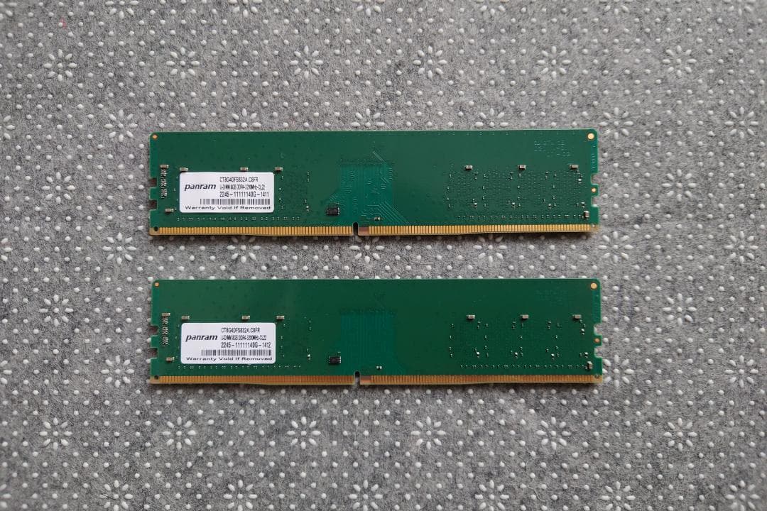 Crucial 16GB DDR4 メモリー 3200MHz 8GB×2枚