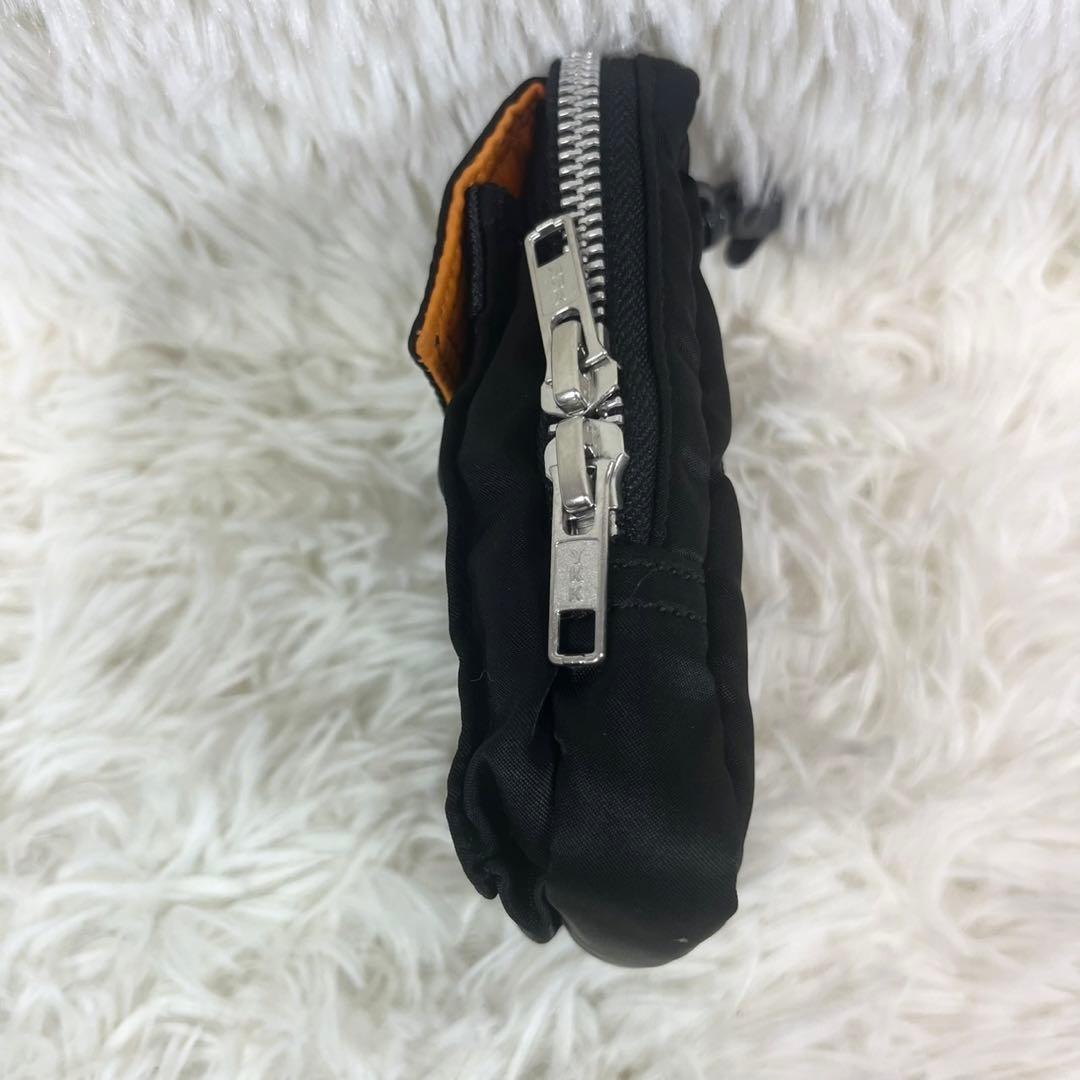 【美品】PORTER ポーター モバイルポーチ ミニポーチ タンカー