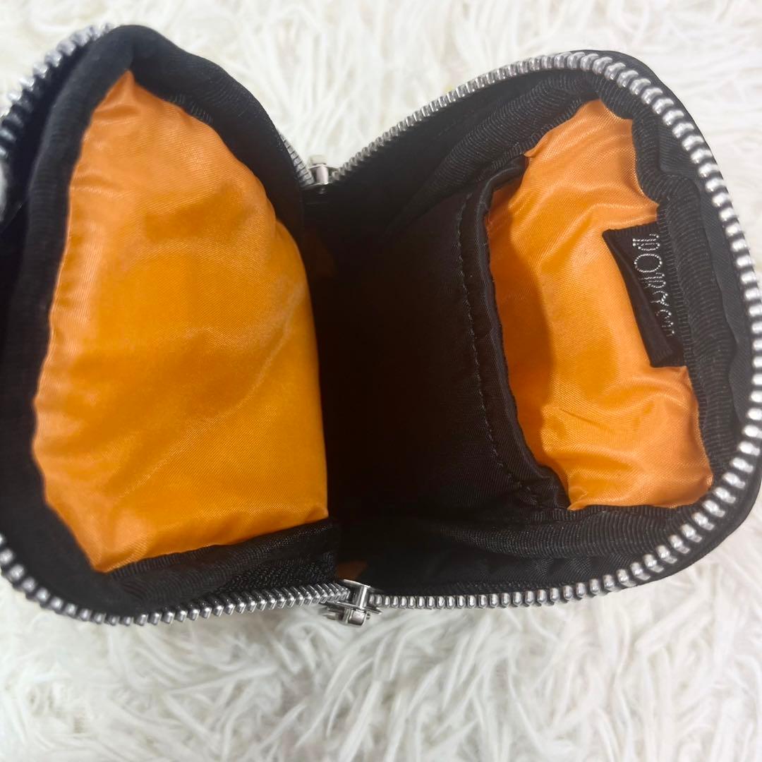 【美品】PORTER ポーター モバイルポーチ ミニポーチ タンカー