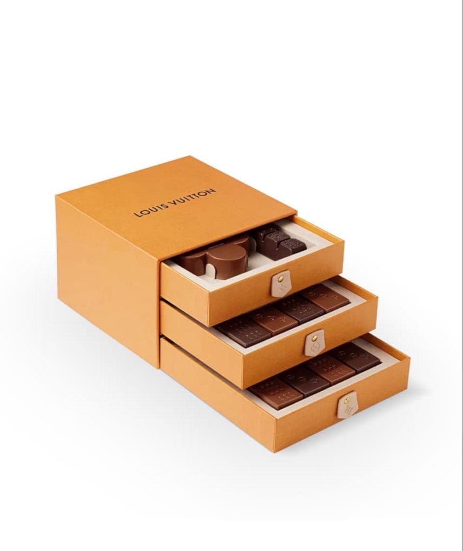 LOUIS VUITTON ルイヴィトン 3段Box 麻雀 チョコレート