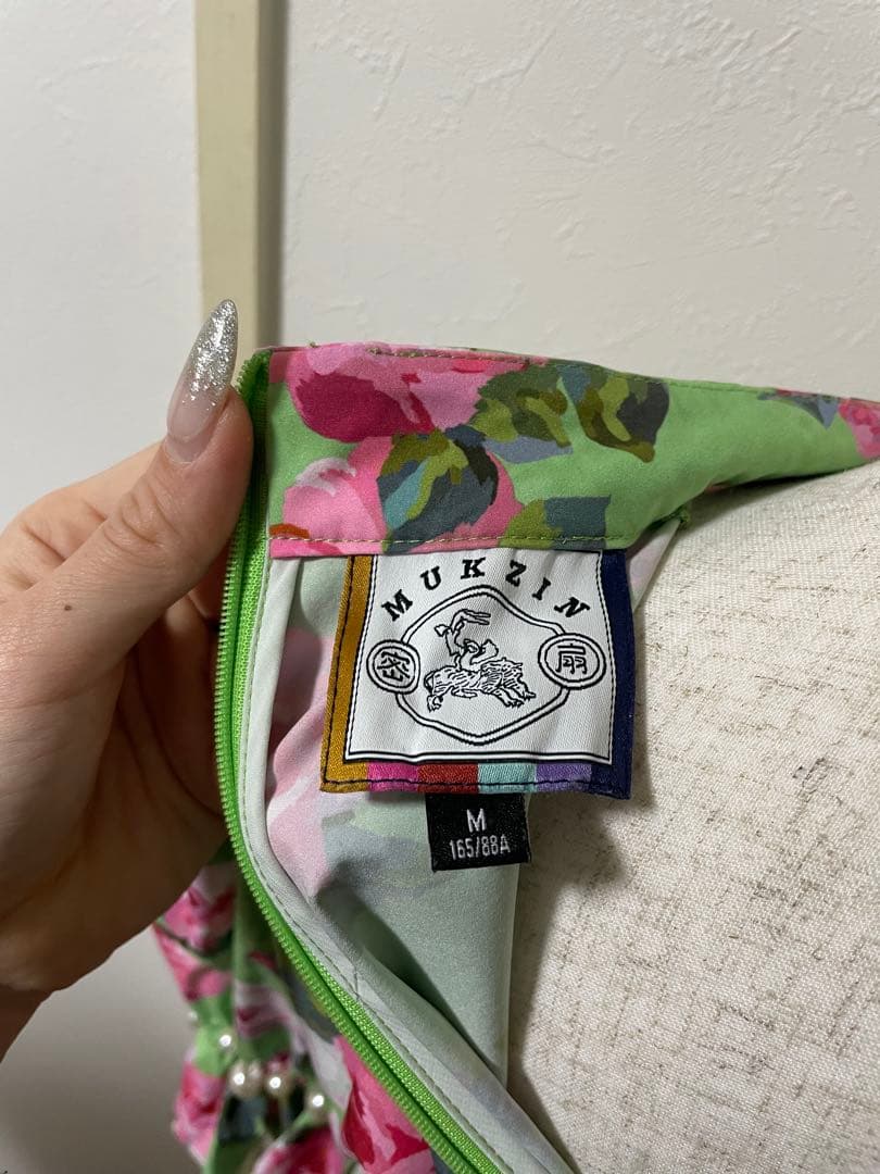 MUKZIN ミニ　チャイナワンピース