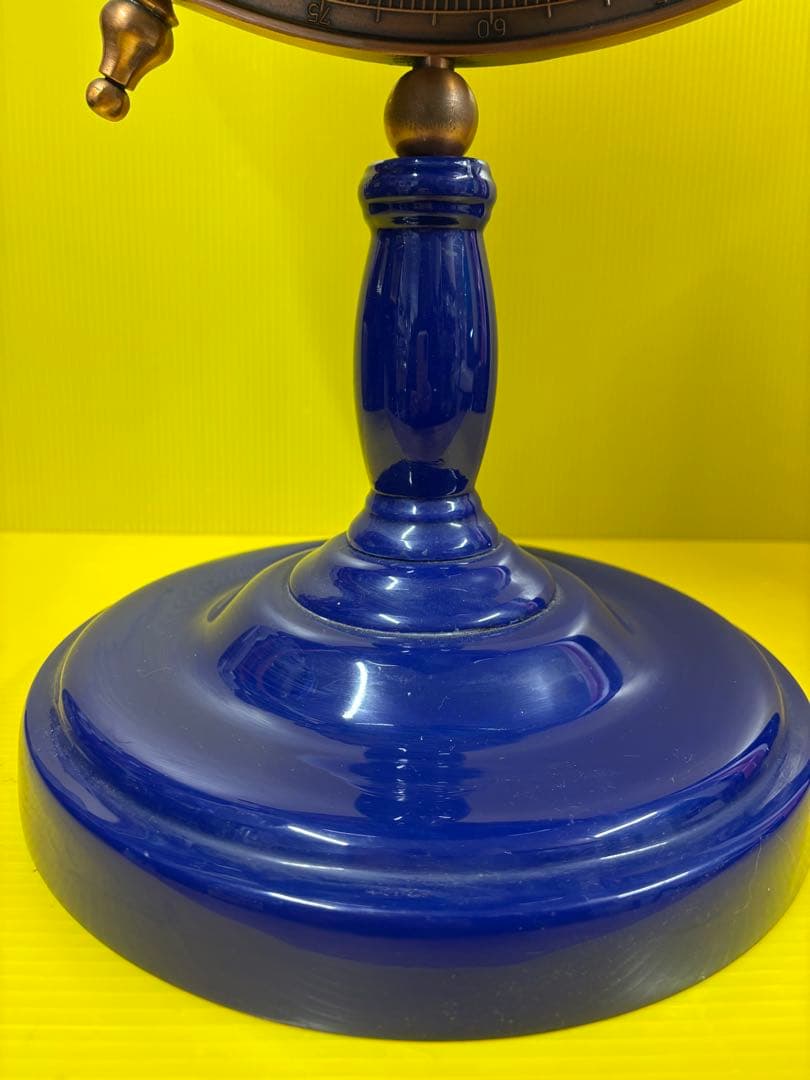 アンティーク ラピスラズリ天然石高級地球儀✨【ガハハ本舗新春お宝特価市】✨