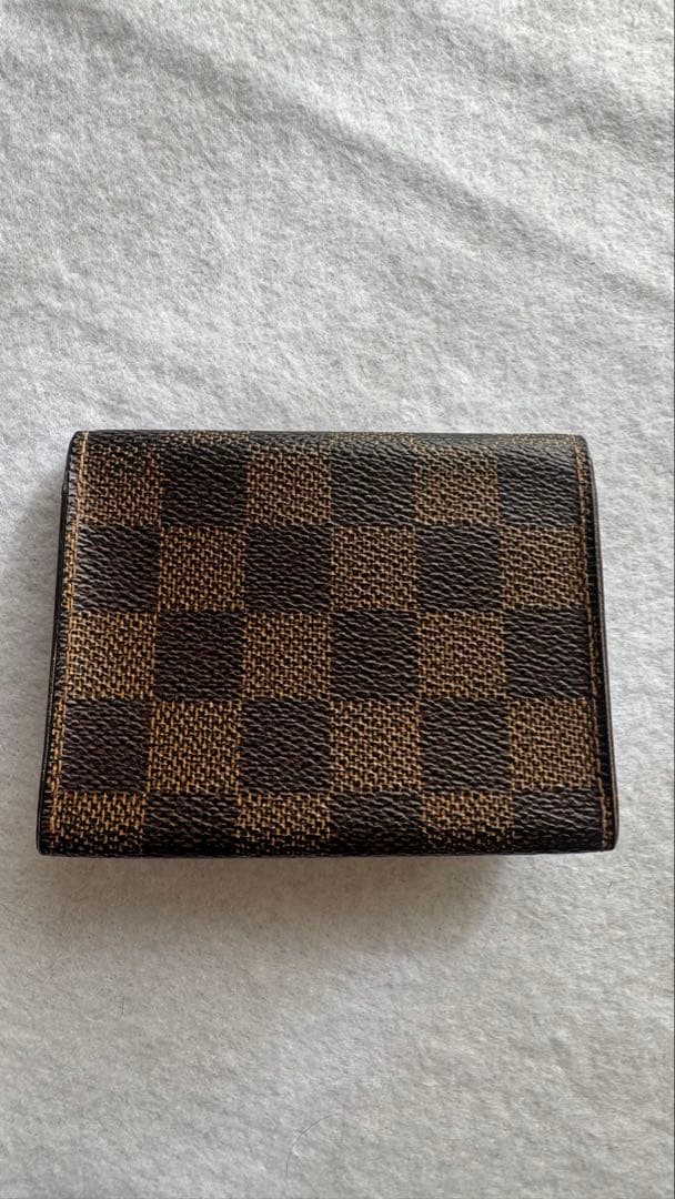 ルイ・ヴィトン　ダミエ　名刺入れ