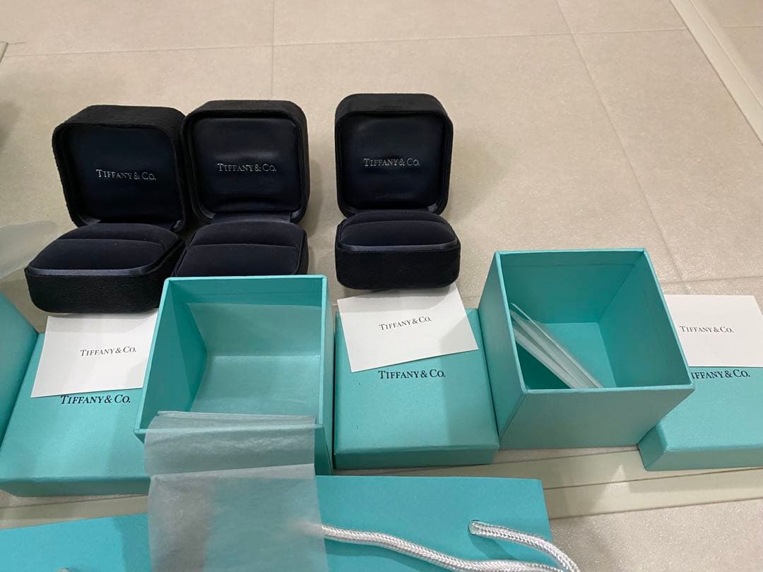 Tiffany & Co. 空箱セット