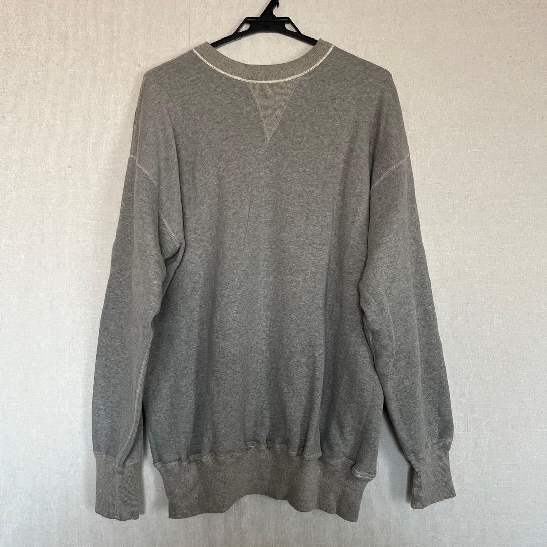 ウエアハウス　401 セットインスリーブスウェット　グレー