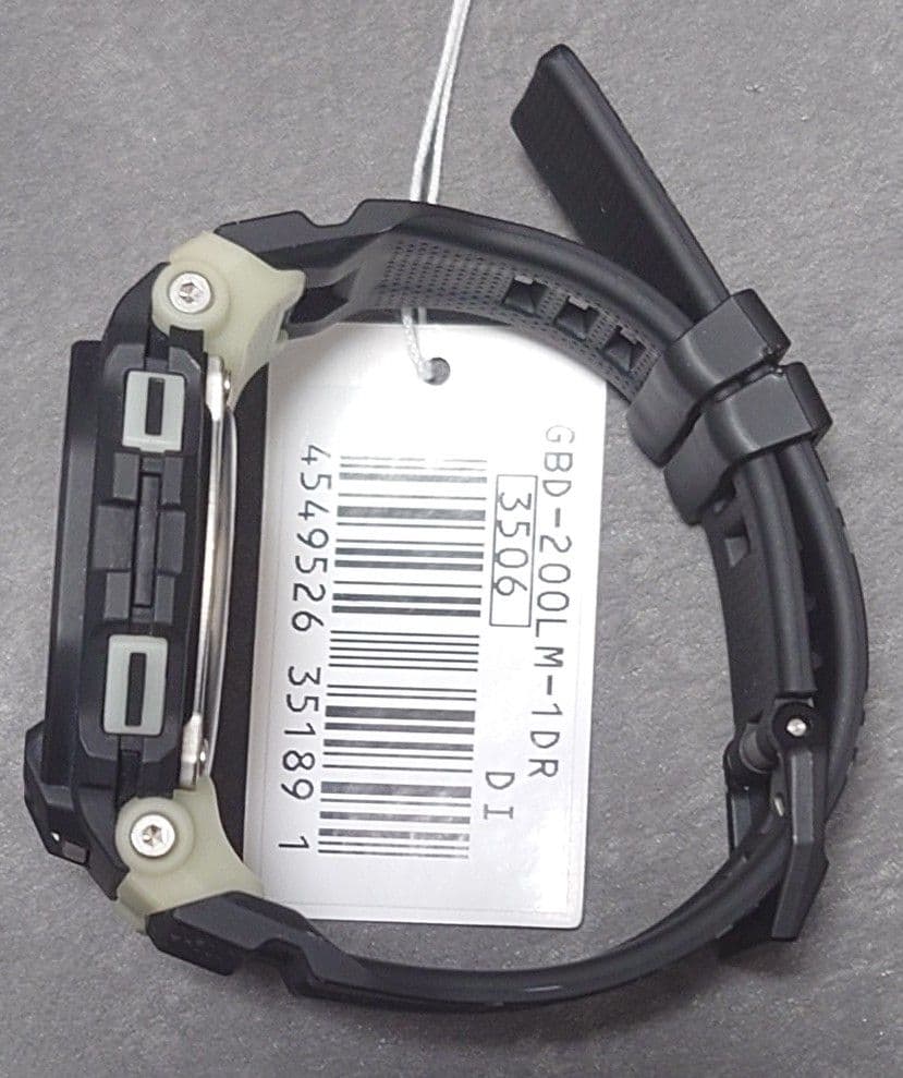 G-SHOCK GBD-200LM-1DR 蓄光