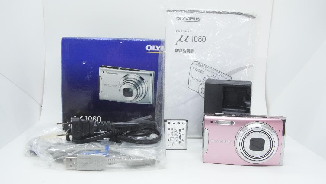 【A3307】 OLYMPUS μ 1060 ピンク オリンパス ミュー