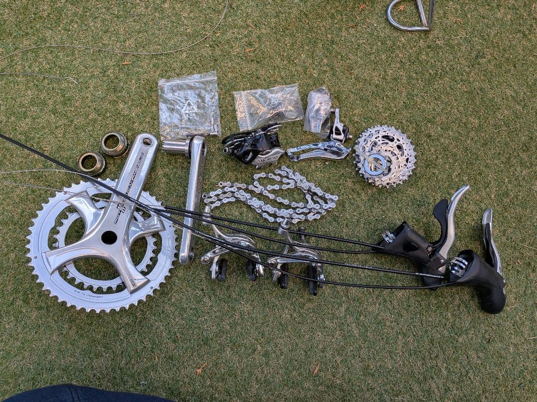 チ*ウ様 Campagnolo　POTENZA　グループセット　美品中古品フルセ