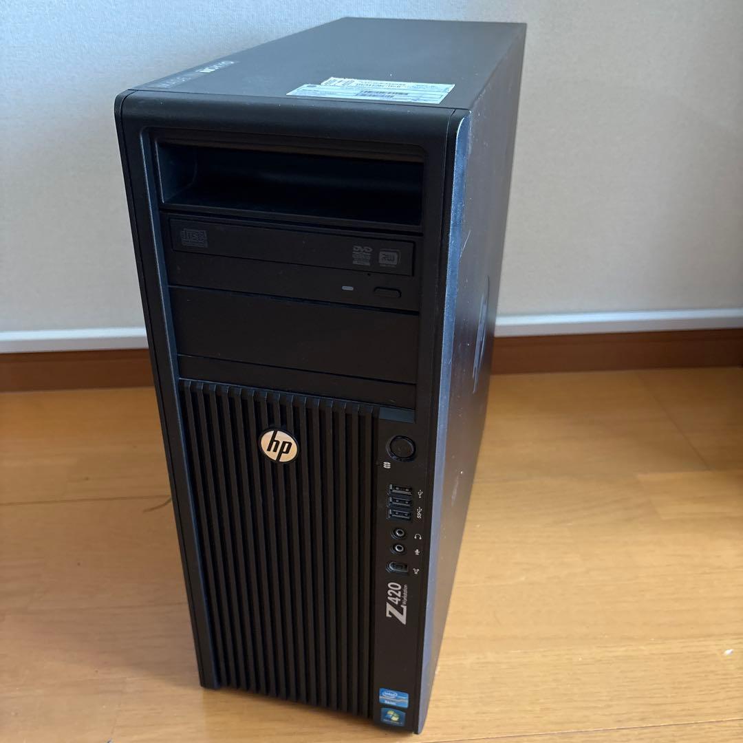 水冷HP Z420 Xeon E-2690(8コア16スレ) 64GB,SSD
