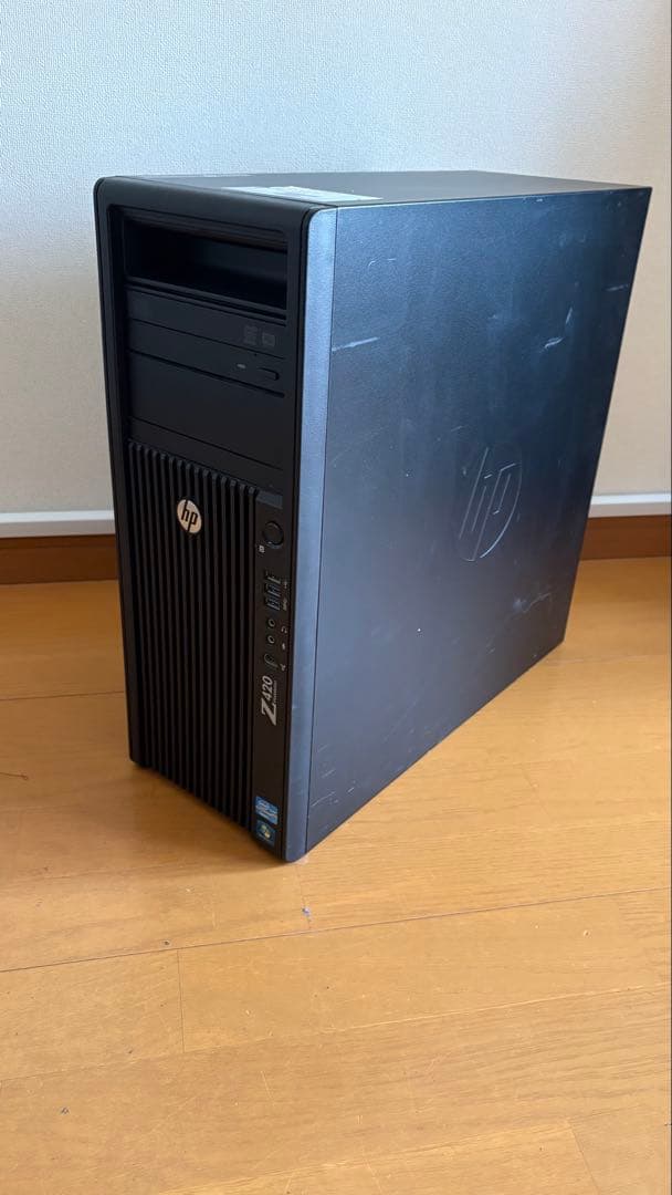 水冷HP Z420 Xeon E-2690(8コア16スレ) 64GB,SSD