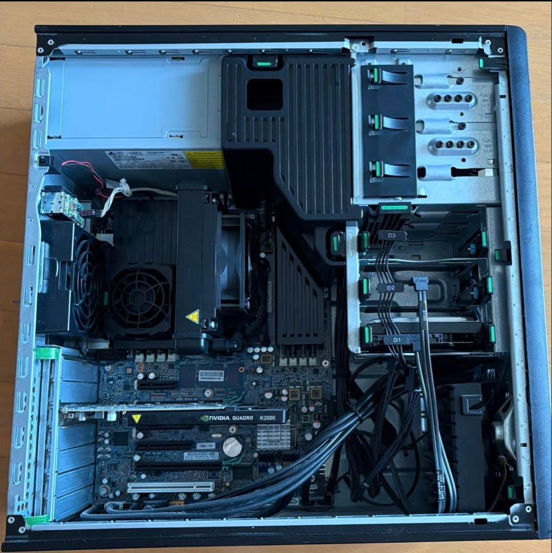 水冷HP Z420 Xeon E-2690(8コア16スレ) 64GB,SSD