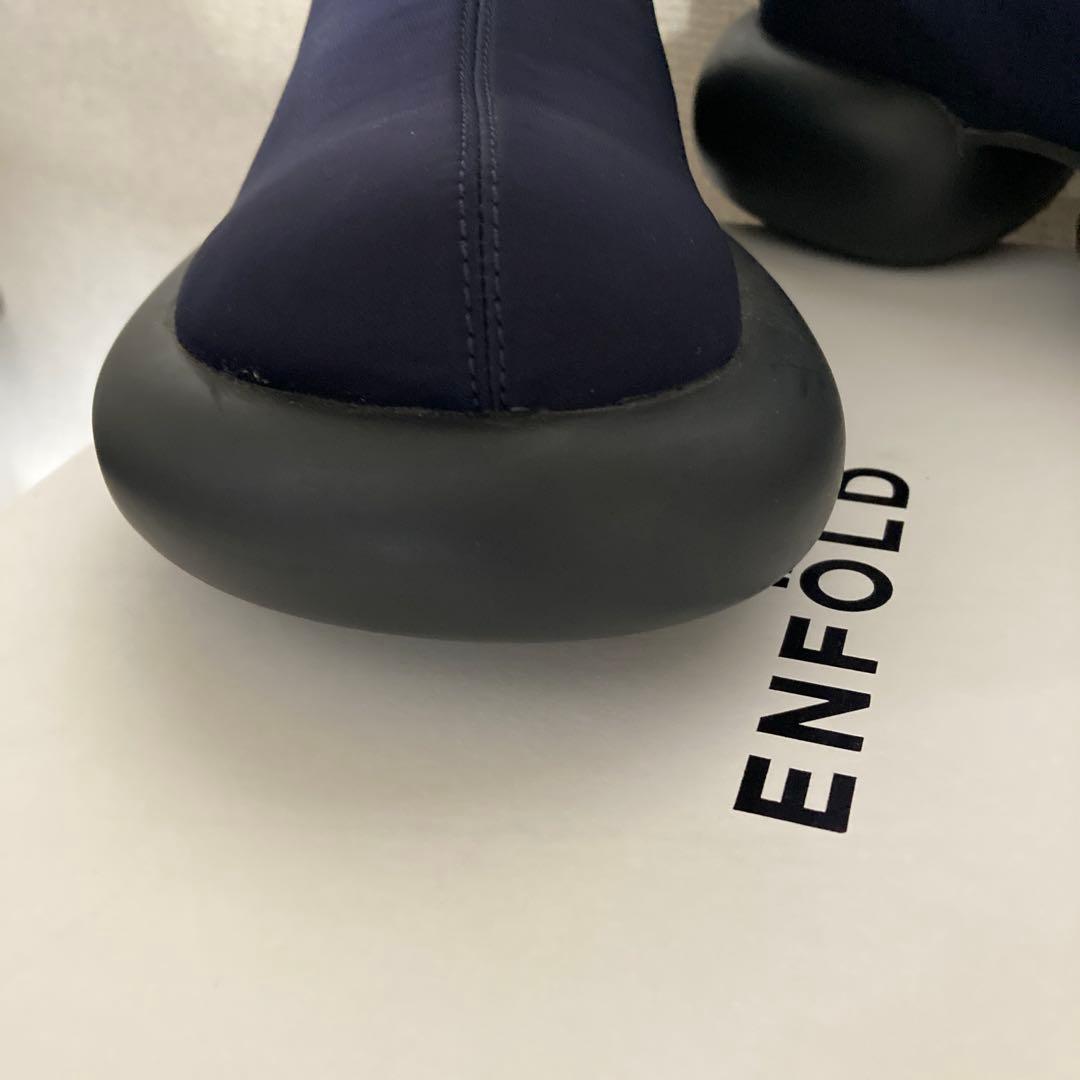ENFOLD プラットフォーム ロング ブーツ　￥53900